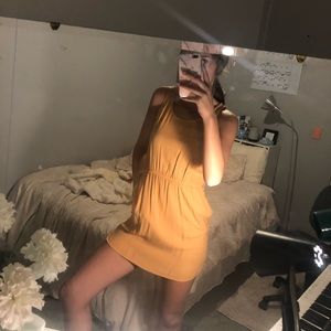 Mustard dress